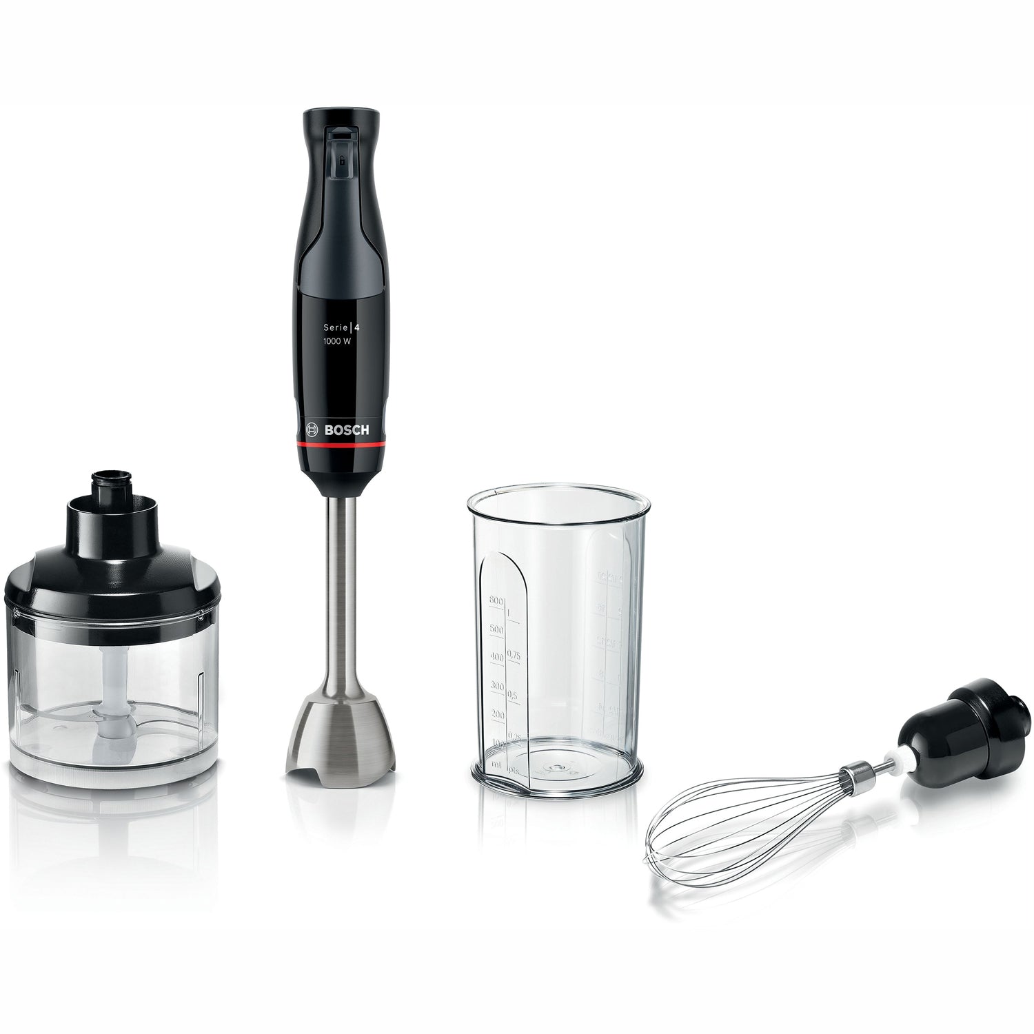 Bosch Stavmixer paket MSM4B621 inkl hacker och ballongvisp 1000W-Scandikitchen